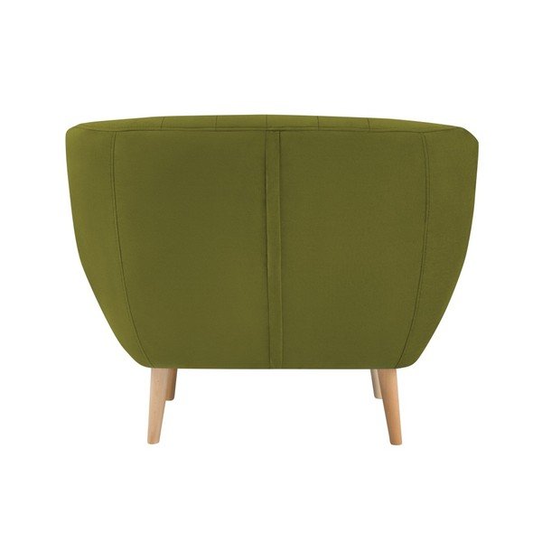 Zaļš samta atpūtas krēsls Mazzini Sofas Sardaigne-image-4