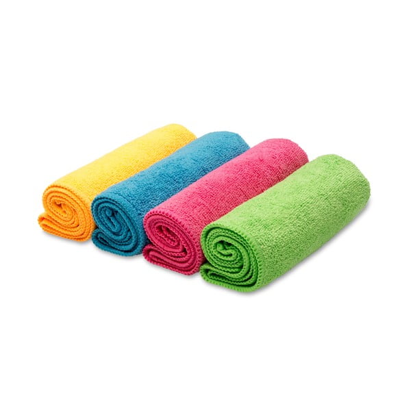 Mikrošķiedras tīrīšanas drānas (14 gab.) Colors – Vileda-image-3