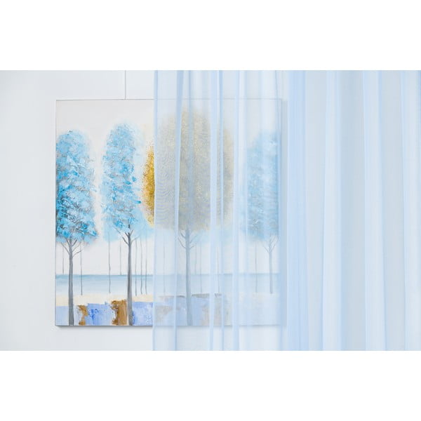 Zils dienas aizkars 140x245 cm Voile – Mendola Fabrics-image-2