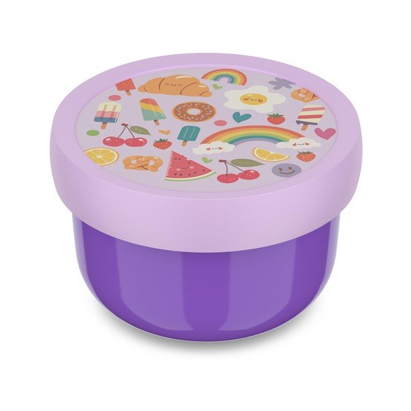 Violeta plastmasas bērnu pusdienu kārba Food Fest – Mepal