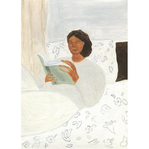 Plakāts 50x70 cm Morning Read  – Isabelle Vandeplassche – The Poster Club