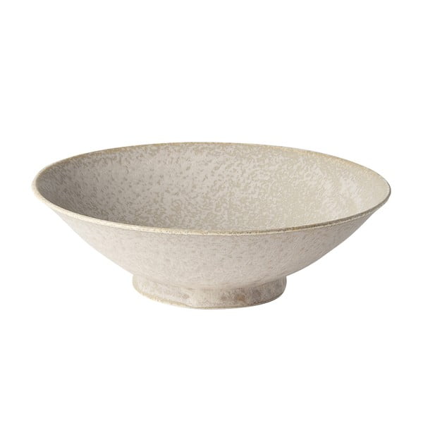 Bēša keramikas bļoda MIJ Fade, ø 25 cm