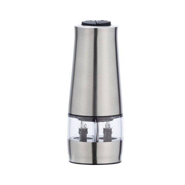 Dubultās sāls un piparu dzirnaviņas sudraba krāsā Wenko Mill-image-4