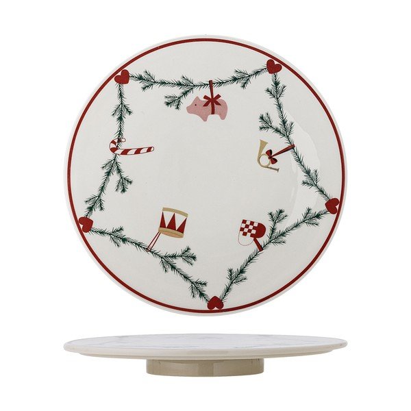 Akmensmasas paplāte ar Ziemassvētku motīvu ø 35 cm Yule – Bloomingville-image-3