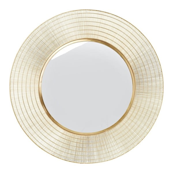 Zelta spogulis Kare Design Nimbus, ⌀ 90 cm