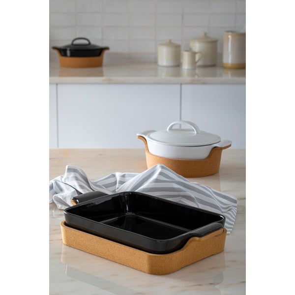 Balta/brūna akmensmasas bļoda Ensemble – Casafina-image-2