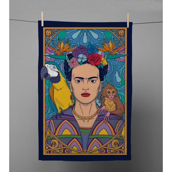 Trauku dvielis 50x70 cm Frida ArtDeco – Frida Kahlo