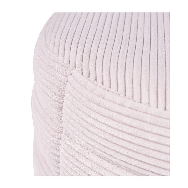 Bāli rozā velveta pufs sømcasa Saul-image-1