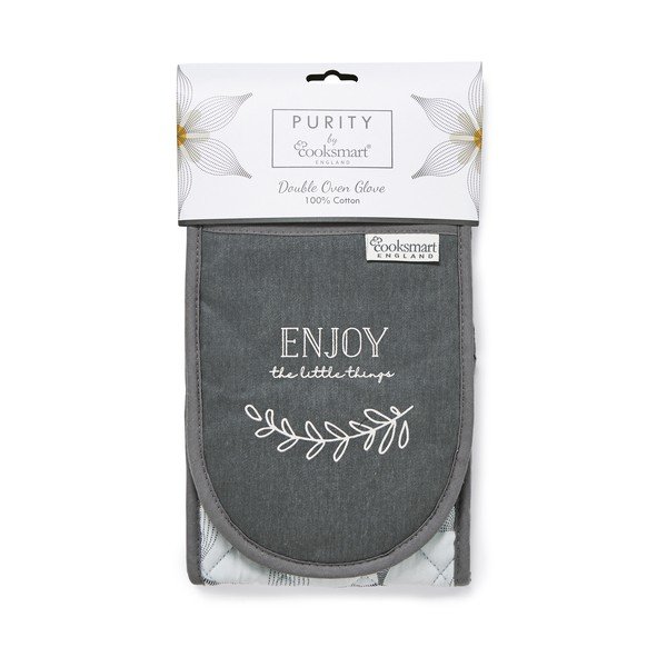 Kokvilnas dubultais virtuves cimds Cooksmart® Purity-image-2