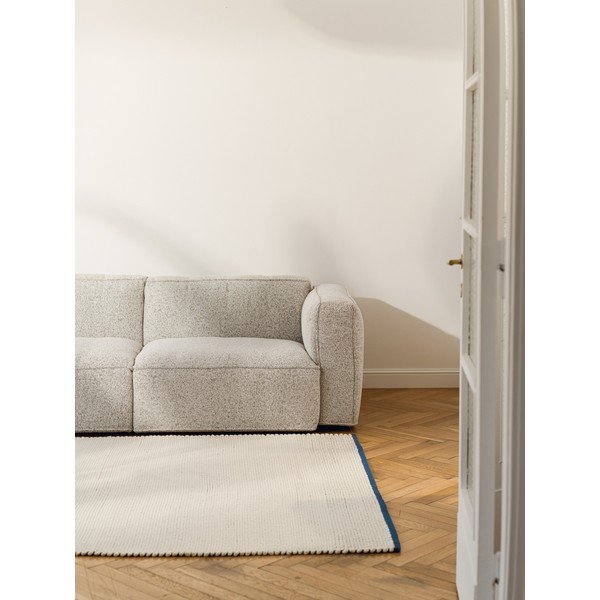 Zils/bēšs ar rokām darināts vilnas paklājs 170x240 cm Lenu – noo.ma-image-2