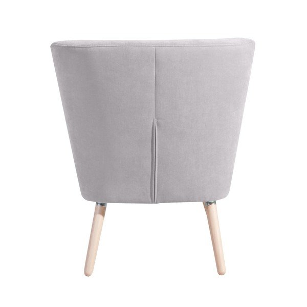 Gaiši pelēks krēsls Max Winzer Neele Velor-image-2