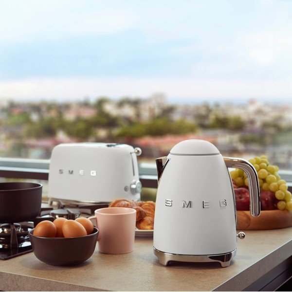 Matēti balta elektriskā tējkanna 1,7 l 50's Retro Style – SMEG-image-4