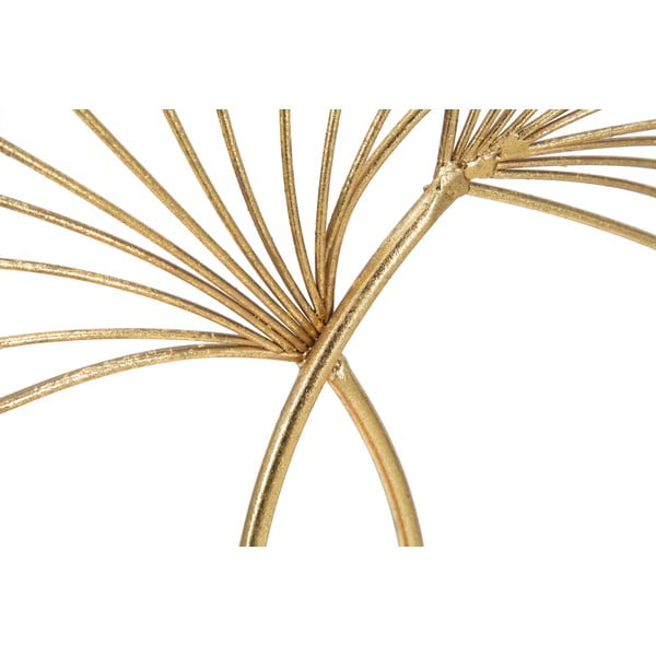 Dekors zelta krāsā Mauro Ferretti Leaf Glam, augstums 35 cm-image-3