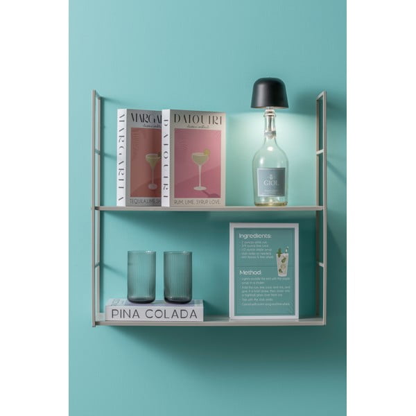 Balta/oranža dekoratīva papīra uzglabāšanas kaste 18x4x25 cm Margarita – PT LIVING-image-3