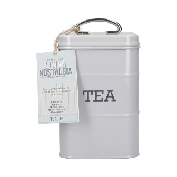 Tērauda konteiners tējai Living Nostalgia – Kitchen Craft-image-4