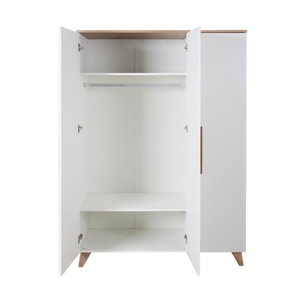 Balts bērnu drēbju skapis 118x190 cm – Roba-image-2