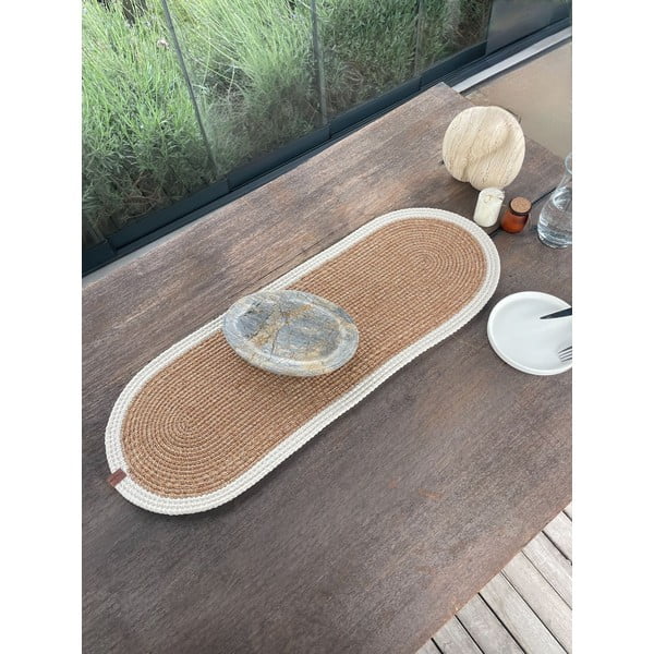 Džutas galda celiņš 35x100 cm Wicker – Mila Home Luxury-image-3