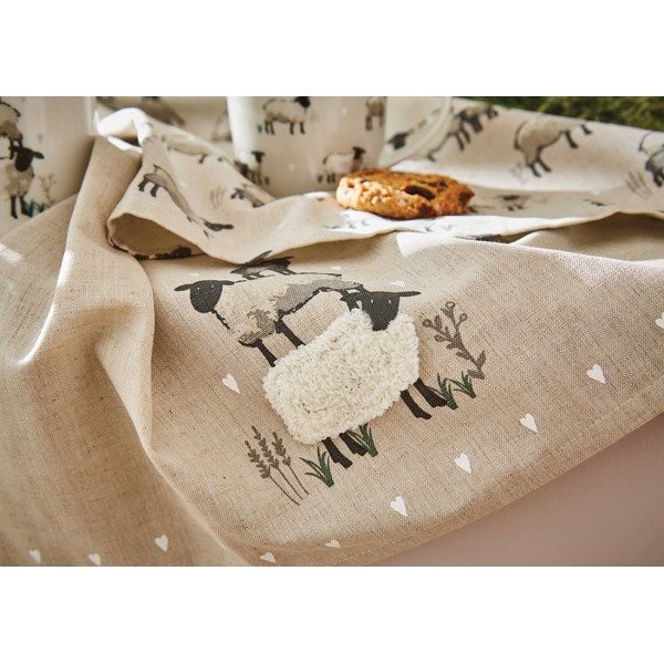 Trauku dvieļi (3 gab.) no lina maisījuma 45x65 cm Highland Sheep – Cooksmart ®-image-2