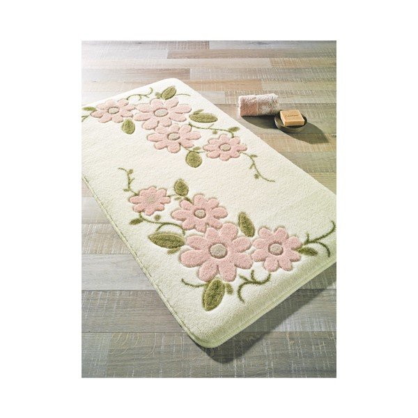 Balts vannas paklājs Confetti Bathmats Margherita, 50 x 57 cm-image-3