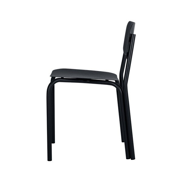Melns metāla dārza krēsls Kei – noo.ma-image-2