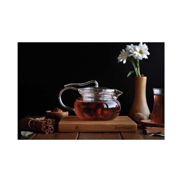 Tējkanna ar sietiņu Bambum Cinnamon, 600 ml-image-1