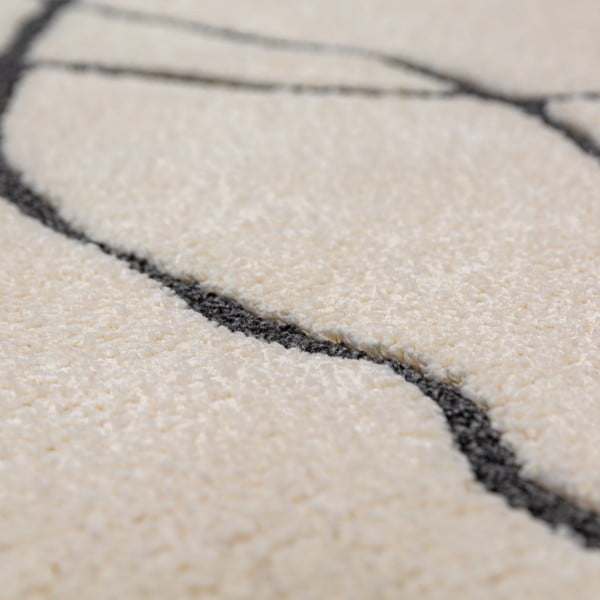 Krēmkrāsas paklājs 120x170 cm Flow – Flair Rugs-image-2