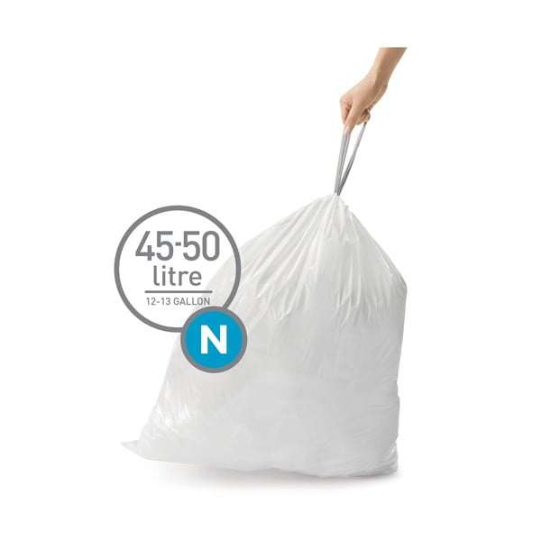 Atkritumu maisi (20 gab.) 50 l – simplehuman-image-4