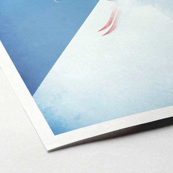 Plakāts Travelposter Ski France, A3-image-2