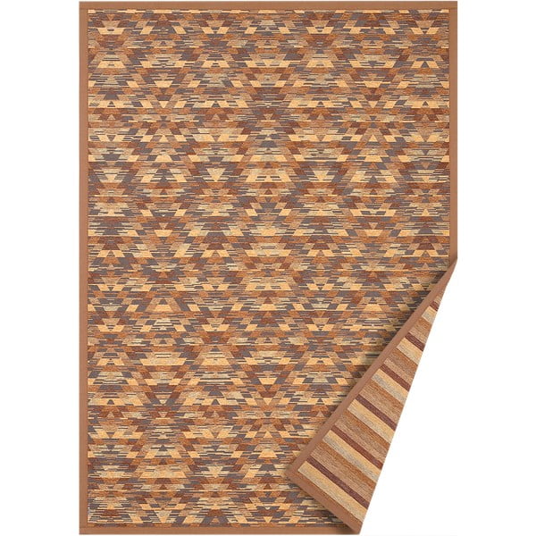 Brūns divpusējais paklājs Narma Vergi, 80 x 250 cm