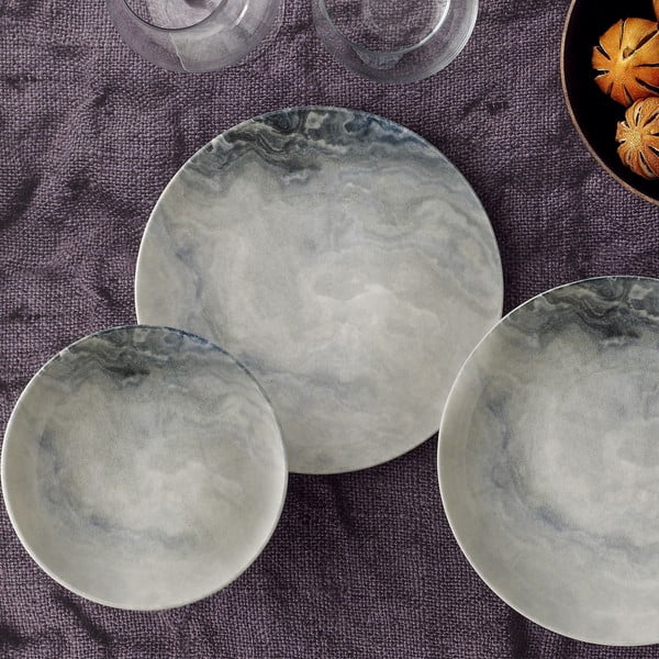 Porcelāna trauku komplekts (24 gab.) Güral Porselen Lagoon-image-1