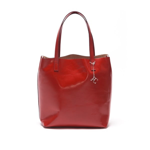 Sarkana ādas somiņa Renata Corsi 3001