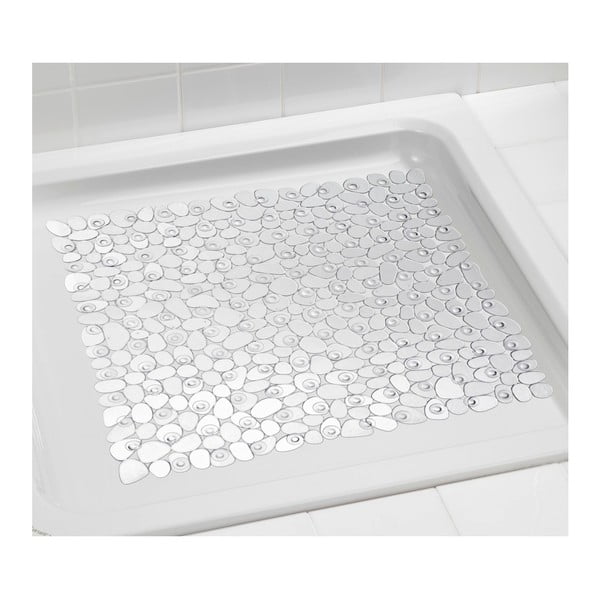 Caurspīdīgs neslīdošs vannas istabas paklājs Wenko Paradise, 54 x 54 cm-image-1