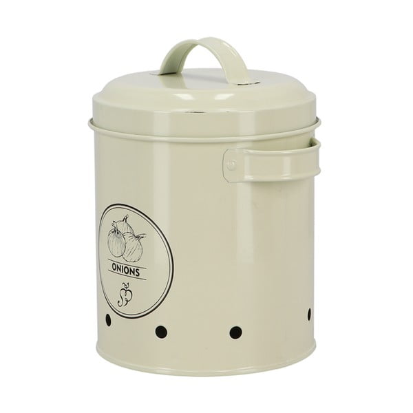 Tērauda konteiners sīpoliem un ķiplokiem – Esschert Design-image-3