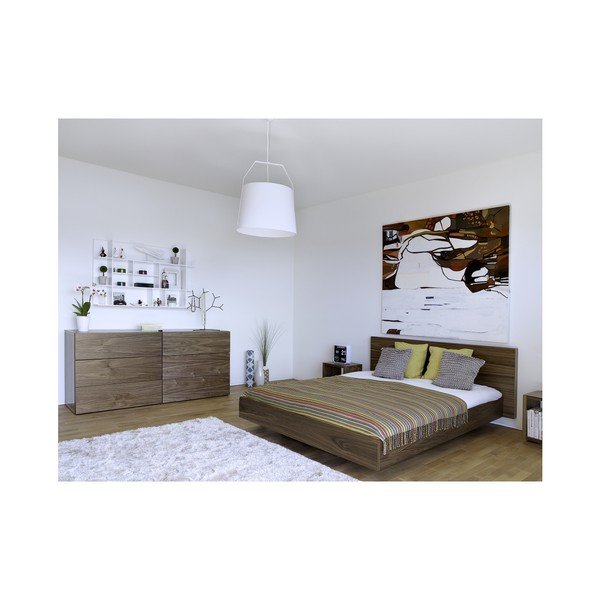 Brūna TemaHome Float gulta, 160 x 200 cm-image-2