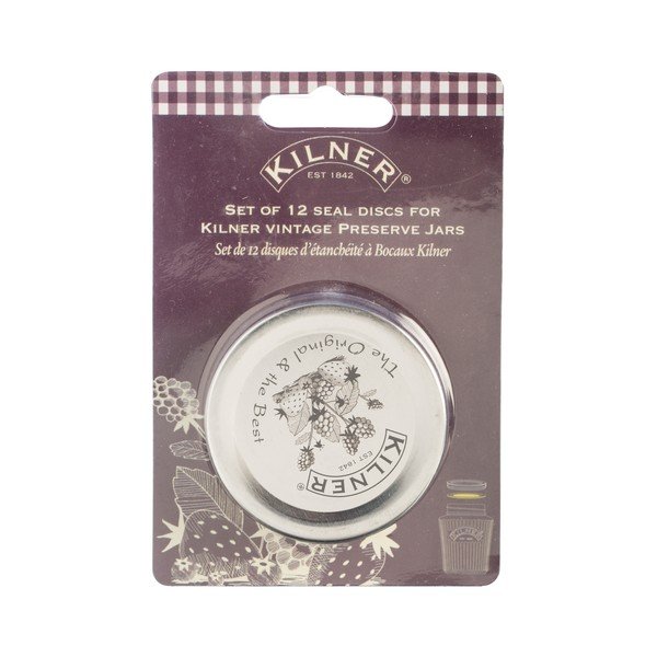 12 noslēgšanas vāciņu komplekts Kilner Vintage-image-1