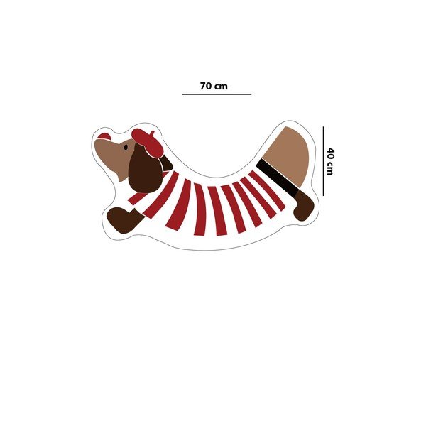 Vannas istabas paklājiņš 40x70 cm Dogroll – Foutastic-image-2