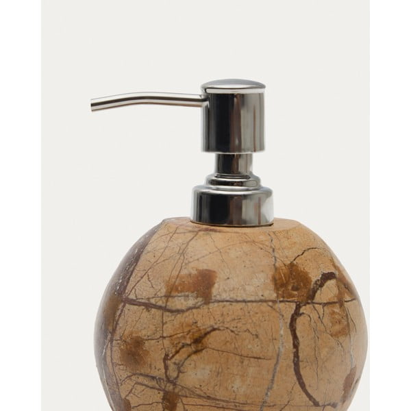 Dabīga toņa marmora ziepju dozators 200 ml Spalsh – Kave Home-image-4