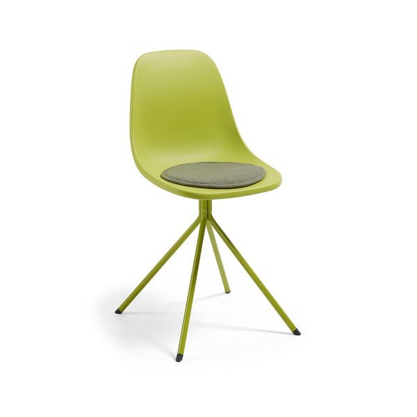 Zaļš ēdamistabas krēsls La Forma Mint-image-3