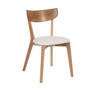 Ozolkoka ēdamistabas krēsls ar baltu sēdekli Arch – Bonami Selection