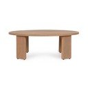 Akācijas masīvkoka dārza kafijas galdiņš 80x100 cm Pablo – Bizzotto