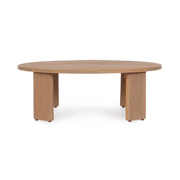 Akācijas masīvkoka dārza kafijas galdiņš 80x100 cm Pablo – Bizzotto