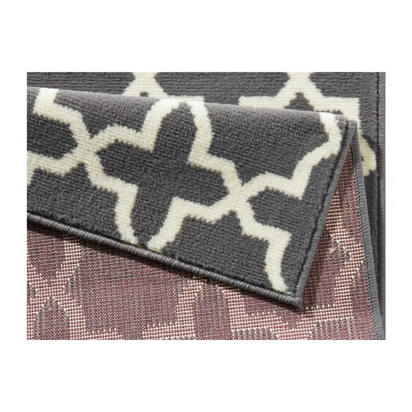 Pelēks un balts paklājs Hanse Home Basic Glam, 80 x 200 cm-image-3