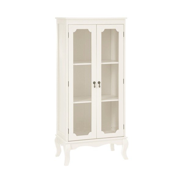 Balta vitrīna 58x131x32 cm Marcella – Premier Housewares