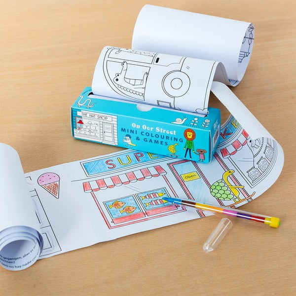 Krāsojamā grāmata On Our Street – Rex London-image-1