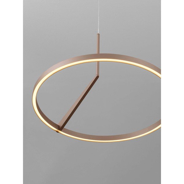 Rozā zelta krāsas alumīnija LED piekaramā lampa ar regulējamu spilgtumu ø 60 cm Tilia – Nova Luce-image-2