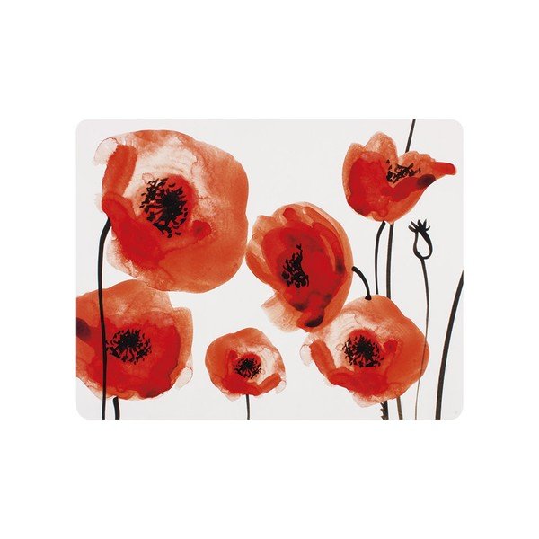 4 Ladelle Wild Poppies paliktņu komplekts-image-1