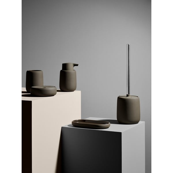 Brūns keramikas vannas istabas organizators – Blomus-image-1