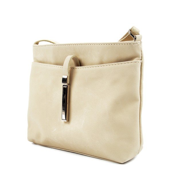 Ādas rokassoma Roberta M. 241 Bēšs-image-2