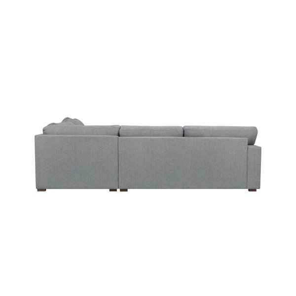 Windsor & Co Dīvāni Daphne pelēks stūra dīvāns, labais stūris-image-2