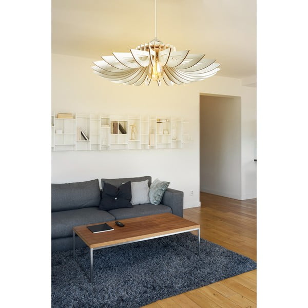 Balta piekaramā lampa ø 68 cm – Opviq lights-image-2